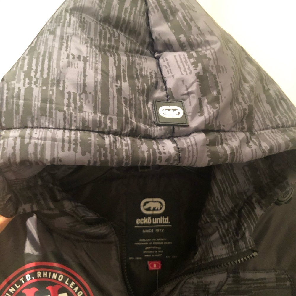 ECKO UNLTD. RHINO LEAGUE NWT S Puffer jacket vest - Picture 6 of 15
